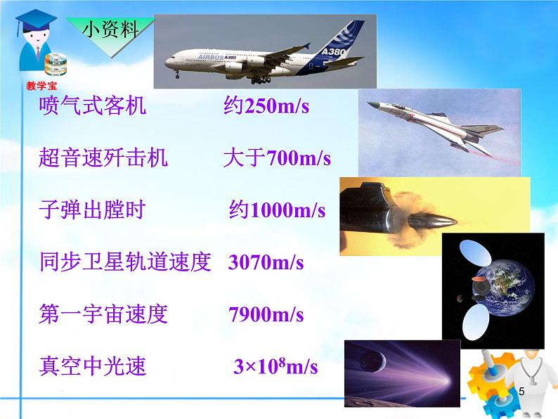 人教版物理八年级上1.3运动的快慢课件 课件05