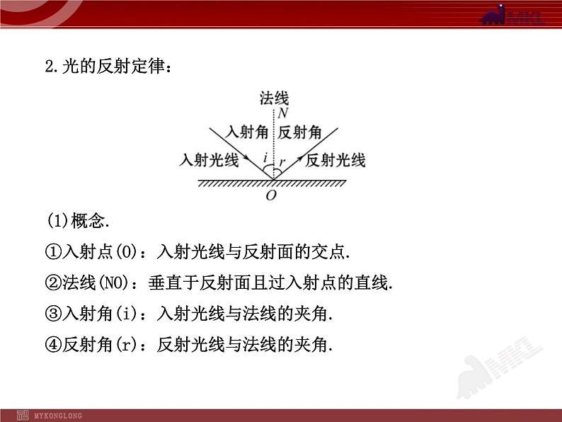 新人教版初中物理复习课件：第4章 光现象 单元复习课（人教版八年级上）05