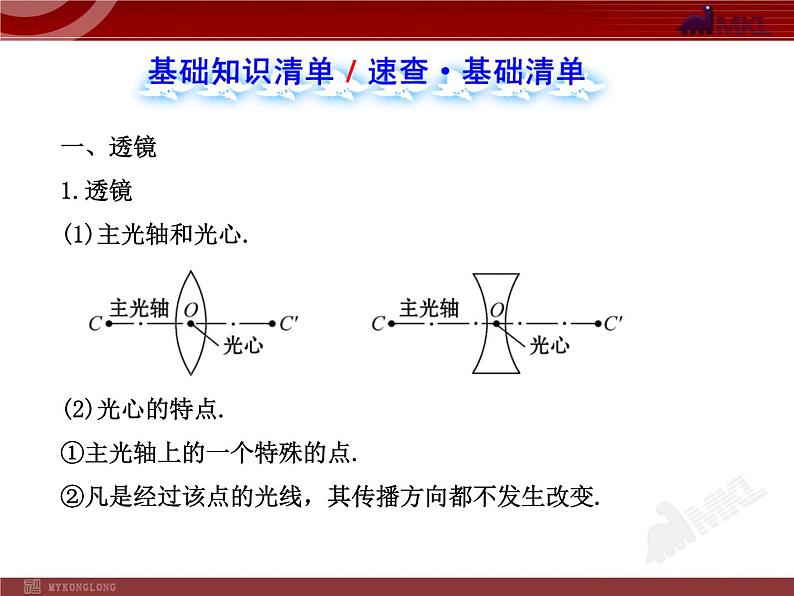 新人教版初中物理复习课件：第5章 透镜及其应用 单元复习课（人教版八年级上）02