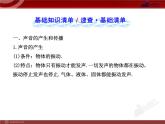 新人教版初中物理复习课件：第2章 声现象 单元复习课（人教版八年级上）