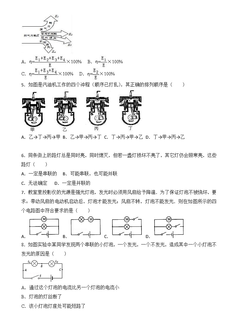 山东省宁津县2017——2018学年度第一学期期末考试九年级物理试题（含解析）02