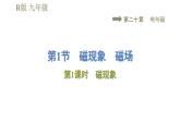 人教版九年级全一册物理习题课件 第20章 20.1.1磁现象