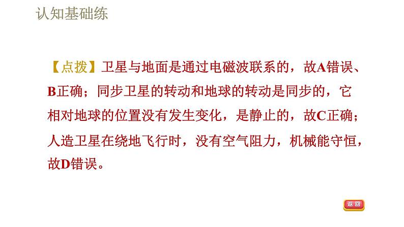 人教版九年级全一册物理习题课件 第21章 21.4越来越宽的信息之路第5页