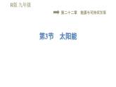 人教版九年级全一册物理习题课件 第22章 22.3太阳能