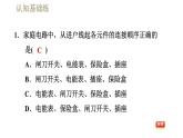 人教版九年级全一册物理习题课件 第19章 19.1家庭电路