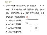 人教版九年級(jí)全一冊(cè)物理習(xí)題課件 第19章 集訓(xùn)課堂 電路故障的判斷