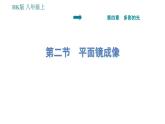 沪科版八年级上册物理习题课件 第4章 4.2 平面镜成像