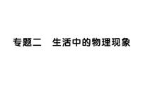 2020届中考物理二轮复习重点题型突破课件：专题二(共35张PPT)(1)