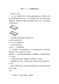 中考物理试题分类汇编专题10力力的测量和表示含解析