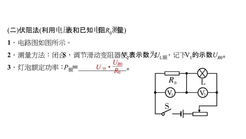 2018年中考物理小专题（8）《测小灯泡的电功率》ppt课件（24页，含答案）07