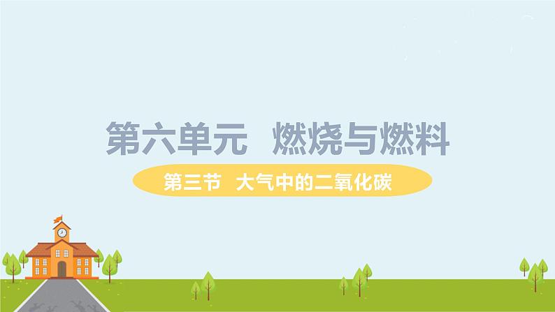 鲁教版化学九年级上册 6.3《 大自然中的二氧化碳》PPT课件01