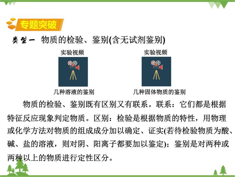 专题三  物质的检验、鉴别和共存  ppt课件02