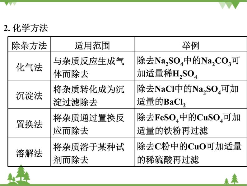 专题四  物质的除杂（分离)  ppt课件04