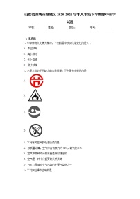 山东省潍坊市潍城区2020-2021学年八年级下学期期中化学试题（word版 含答案）