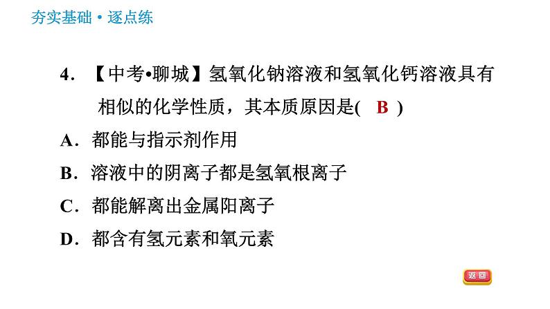 鲁教版九年级下册化学课件 第7单元 7.2 碱及其性质06