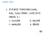 鲁教版九年级下册化学课件 第8单元 8.3.2 盐的化学性质及复分解反应的实质0