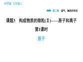 科学版九年级上册化学课件 第2章 2.3.1 原子