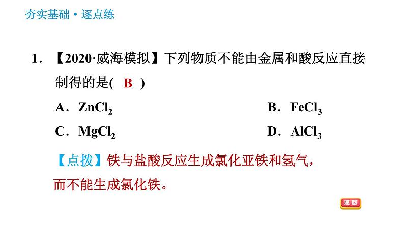 鲁教版五四制九年级化学（全一册） 第2单元 习题课件03