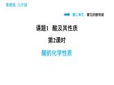 鲁教版五四制九年级化学（全一册）课件 第2单元 2.1.2  酸的化学性质