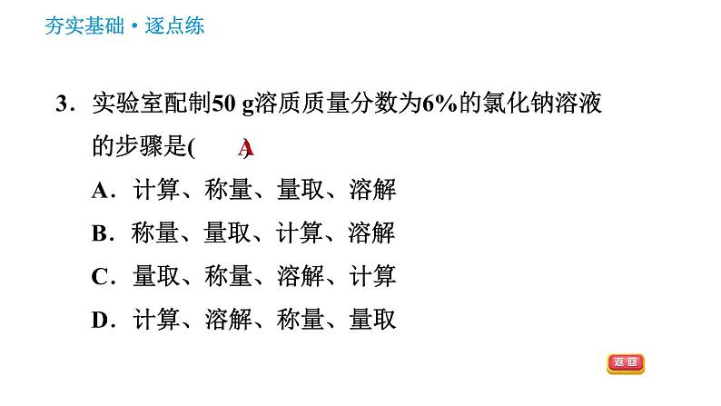 鲁教版五四制九年级化学（全一册）课件 第1单元 1.2.2 溶液的配制第5页