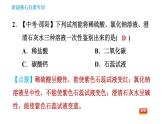鲁教版五四制九年级化学（全一册）课件 第2单元 单元高频考点专训 专训 酸和碱