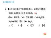 鲁教版九年级下册化学课件 期末高频考点专训 专训3 物质间的反应关系