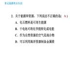 鲁教版九年级下册化学课件 第11单元 单元高频考点专训 专训 化学与社会发展