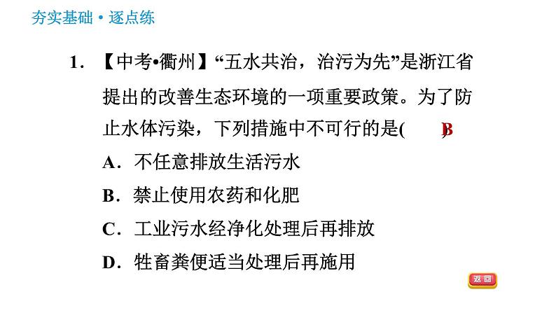 鲁教版九年级下册化学课件 第11单元 11.4 化学与环境保护03