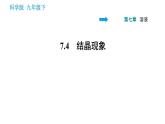 科學(xué)版九年級(jí)下冊(cè)化學(xué)課件 第7章 7.4 結(jié)晶