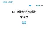 科学版九年级下册化学课件 第6章 6.1.2 合金