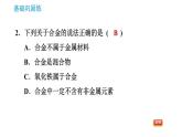 科学版九年级下册化学课件 第6章 6.1.2 合金