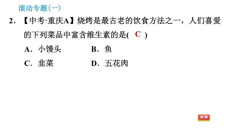 科学版九年级下册化学课件 第9章 滚动专题(四)第4页