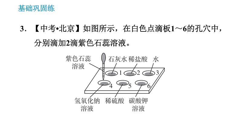 科学版九年级下册化学课件 第8章 8.1 溶液的酸碱性0第5页