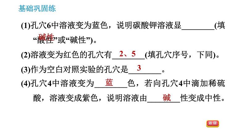 科学版九年级下册化学课件 第8章 8.1 溶液的酸碱性0第6页