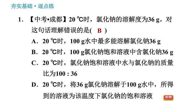 沪教版九年级下册化学课件 第6章 6.3.2 溶解度第3页