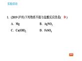 人教版九年级下册化学课件 第10单元 实验活动6 酸、碱的化学性质