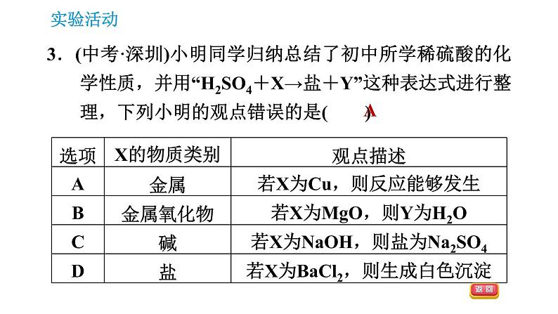 人教版九年级下册化学课件 第10单元 实验活动6 酸、碱的化学性质第5页