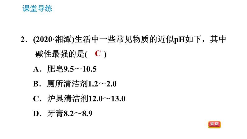 人教版九年级下册化学课件 第10单元 10.2.2 溶液酸碱度的表示方法——pH第4页