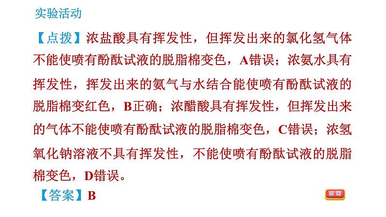 人教版九年级下册化学课件 第10单元 实验活动7 溶液酸碱性的检验04