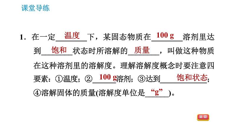 人教版九年级下册化学课件 第9单元 9.2.2 溶解度003