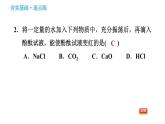 人教版九年级下册化学习题课件 第10单元 实验活动7 溶液酸碱性的检验