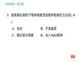 人教版九年级下册化学习题课件 第9单元 9.2.1 饱和溶液与不饱和溶液