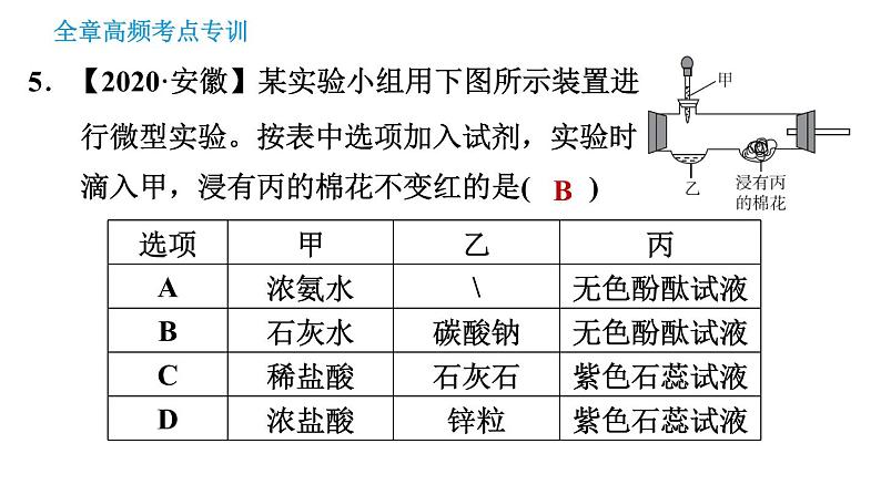 科学版九年级下册化学 第8章 习题课件07