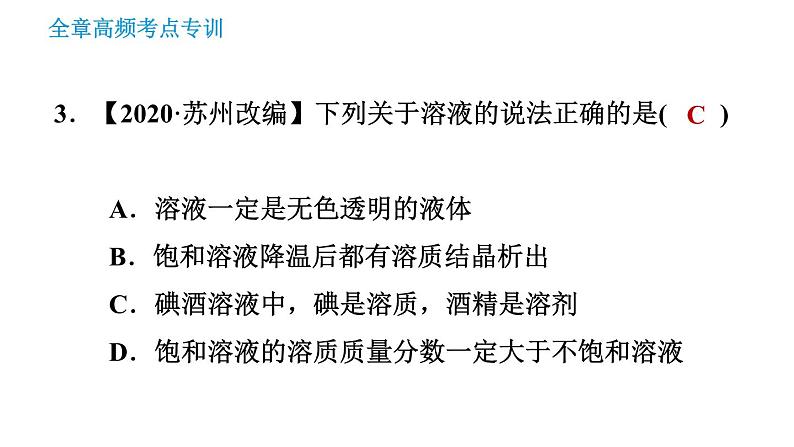 科学版九年级下册化学课件 第7章 全章高频考点专训第6页