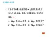 科学版九年级下册化学课件 第7章 7.3.2 配制一定溶质质量分数的溶液