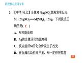 科学版九年级下册化学课件 第6章 阶段核心应用专训 金属活动性顺序及应用