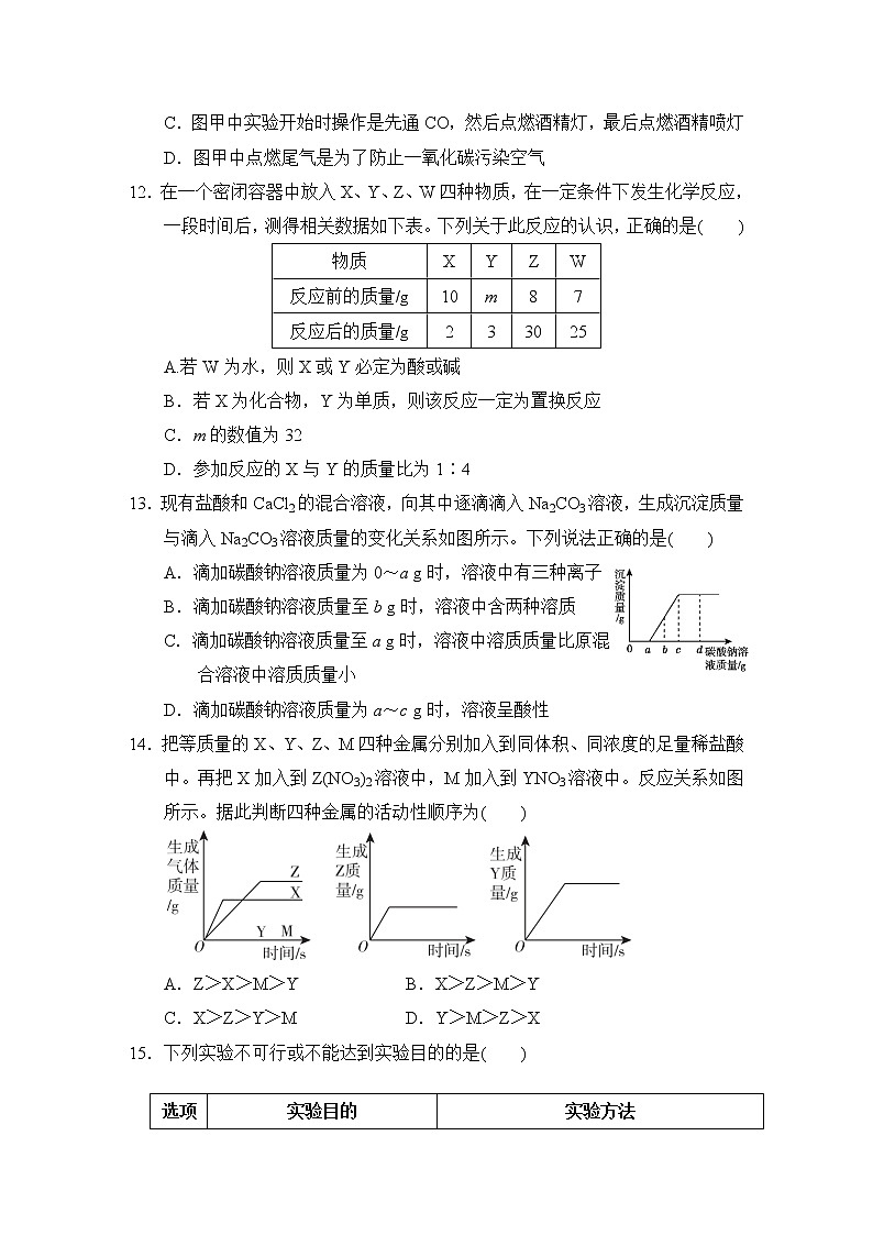 科学版九年级下册化学 综合能力测试卷（二）0第3页