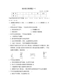 人教版九年级下册化学 综合能力测试题（一）