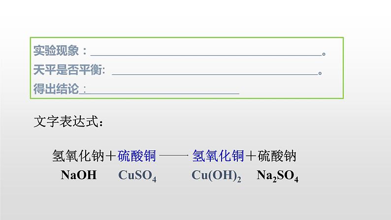 九年级化学沪教版上册4.2 质量守恒定律 课件06