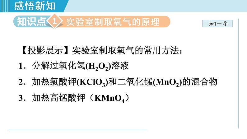 1人教版九年级化学上册 第二单元 2.3 制取氧气 课件第4页